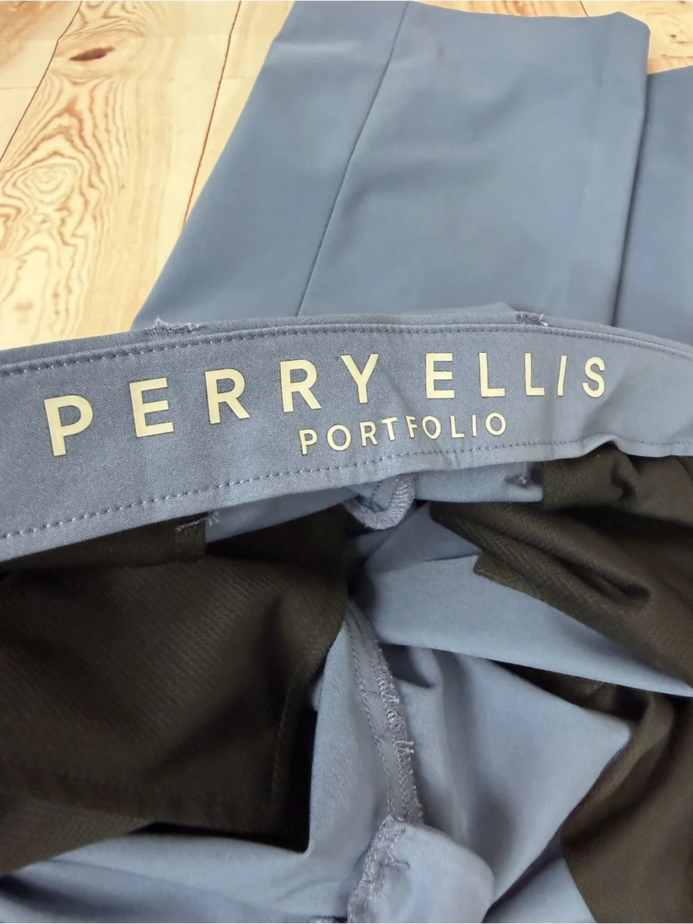 Perry Ellis blue dress trousers